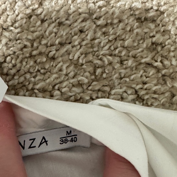 White Ruffled Blouse - Picture 3 of 3